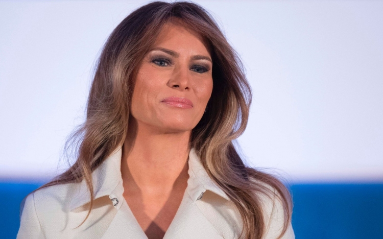 Veseműtéten esett át Melania Trump amerikai first lady